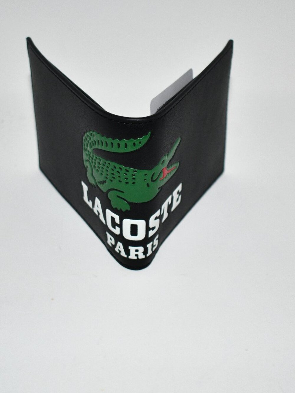 Lacoste Leather Billfold in Lacoste Paris #NH5085FW NWT